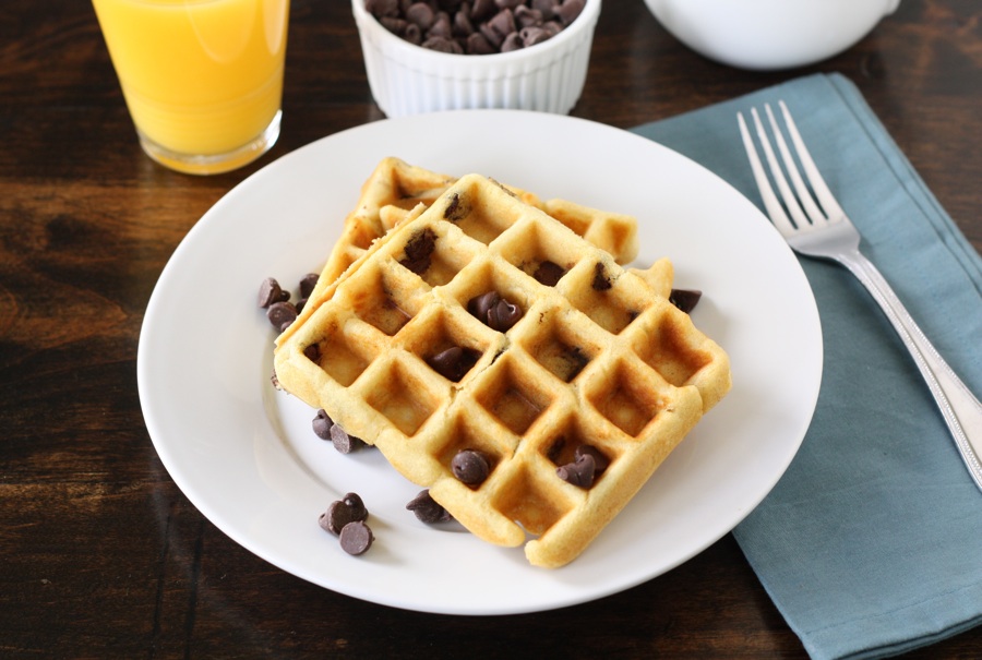 Chocolate Chip Waffles