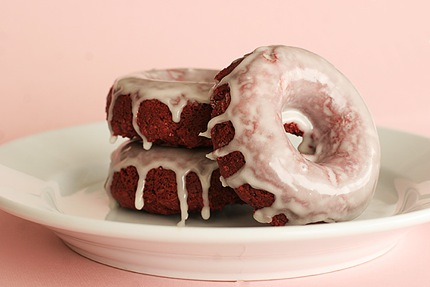 Red Velvet Doughnuts
