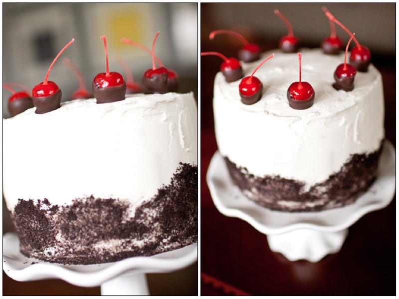 Cherry Oreo Cake 2