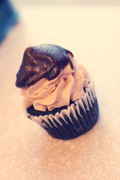 Chocolate Salted Caramel Cupcake