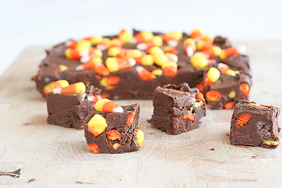 Candy Corn Fudge
