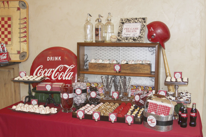 Vintage World Series Dessert Table