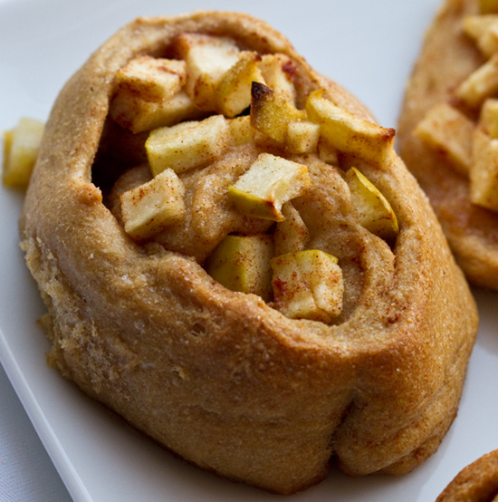 Apple Dumpling Cinnamon Roll