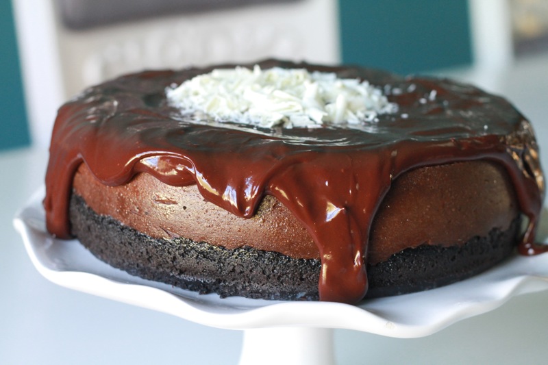 Dark Chocolate Cheesecake 1