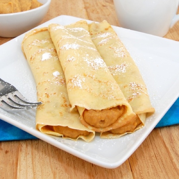 Pumpkin Pie Crepes
