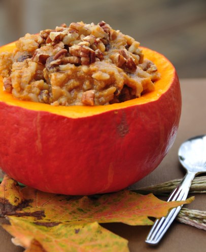 Pumpkin Rice Pudding
