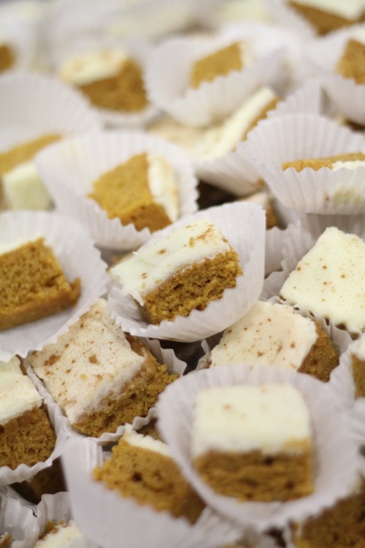 Tea Bar and Bites Pumpkin Cake