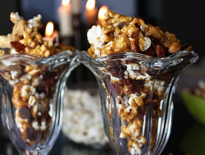 Chocolate Covered Bacon Caramel Popcorn