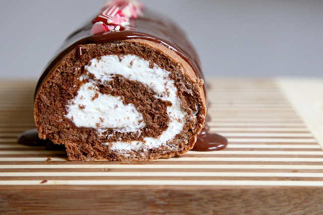 Chocolate Peppermint Roll
