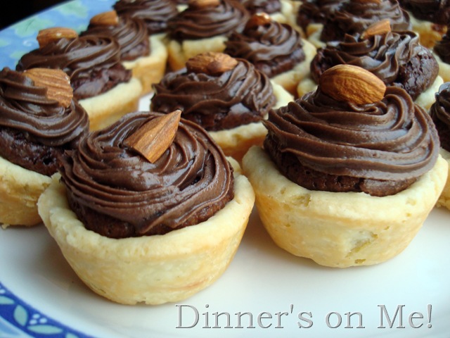 Fudge Brownie Tassies