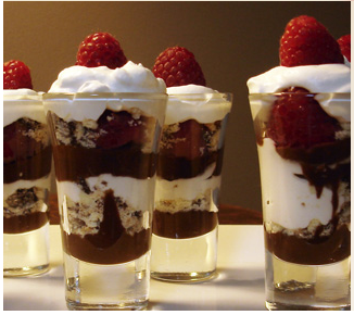 Mini Chocolate Trifles