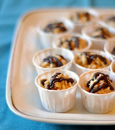 Mini PB Rice Krispie Treat