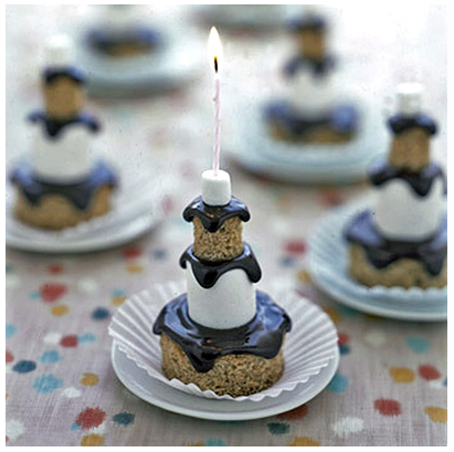 Mini S'mores Cakes