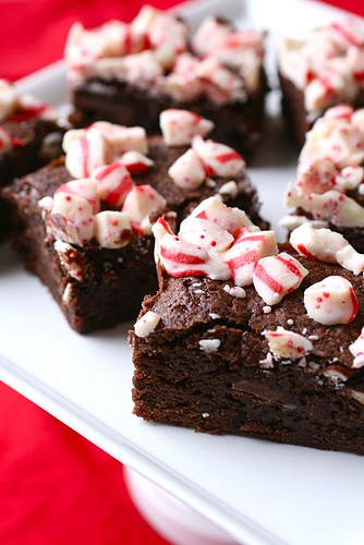 Peppermint Brownies