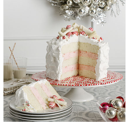 Peppermint Cheesecake Cake