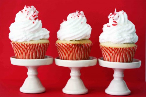 Vanilla Peppermint Cupcakes