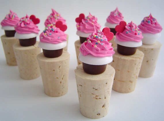 Cupcake Wine Stoppers