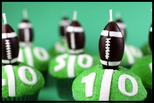 Football Cupcakes Bakerella