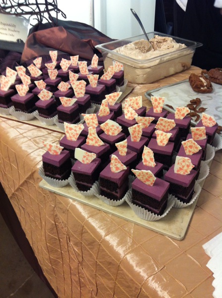 Blueberry Cake Slices