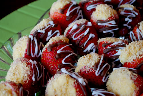 Cheesecake Stuffed Strawberries
