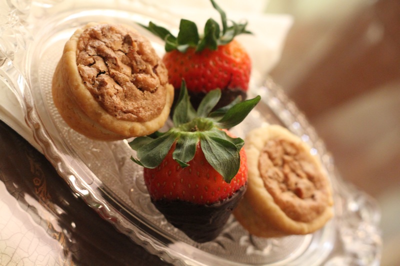 Chocolate Covered Strawberries and Tassies