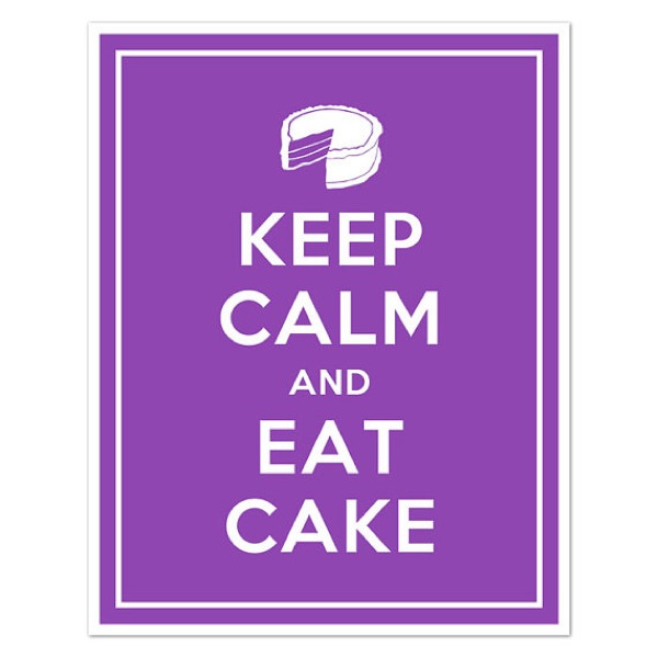 Keep Calm Eat Cake
