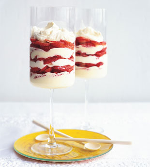 Lemon White Chocolate Mousse Parfaits