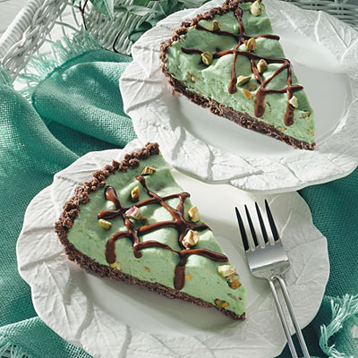 Pistachio Frozen Pie