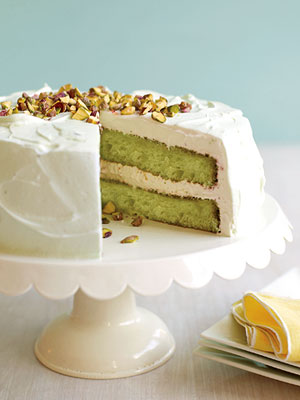 Pistachio Layer Cake