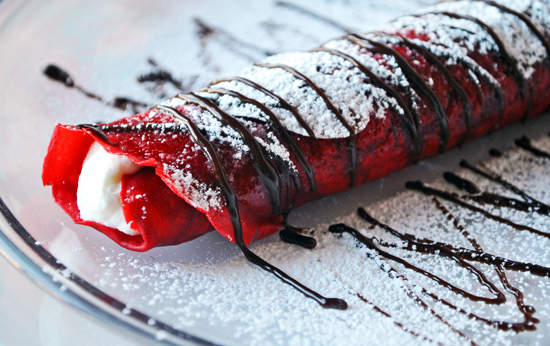 Red Velvet Crepes