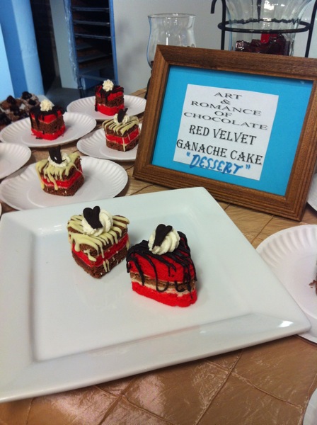 Red Velvet Ganache Cake