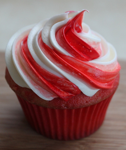 Swirled Frosing Cupcakes