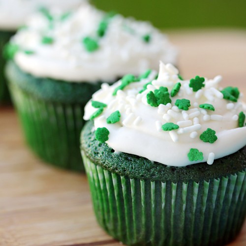 Green Velvet Cupcakes