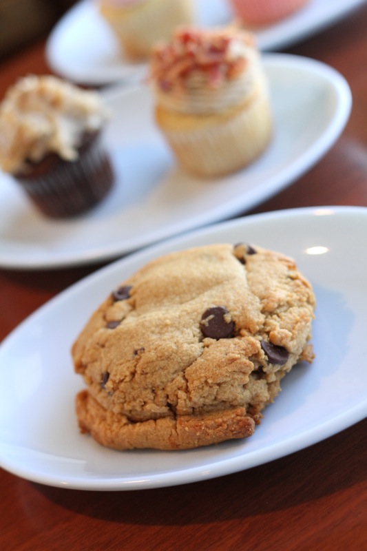 Peanut Butter Chocolate Chip Cookie