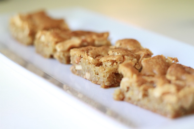 Brown Sugar Cashew Blondies 2