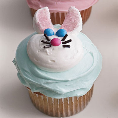 Easter Bunny Cupcakes