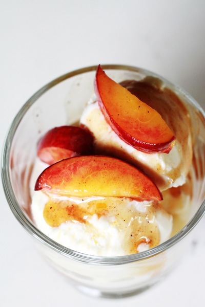Champagne Soaked Peach Sauce 2