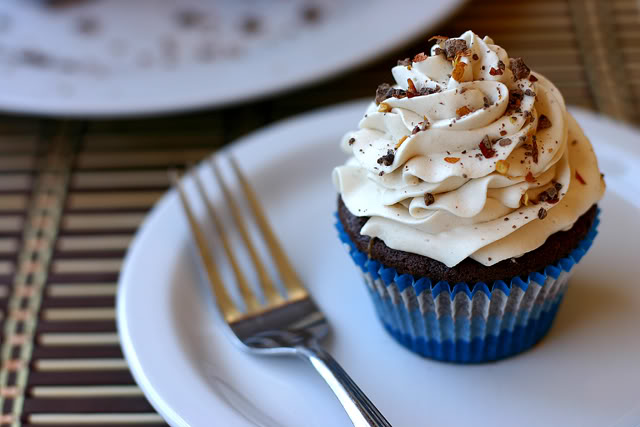 Mexican Hot Chocolate Cupcake