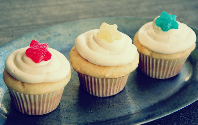 Star Candy Cupcakes