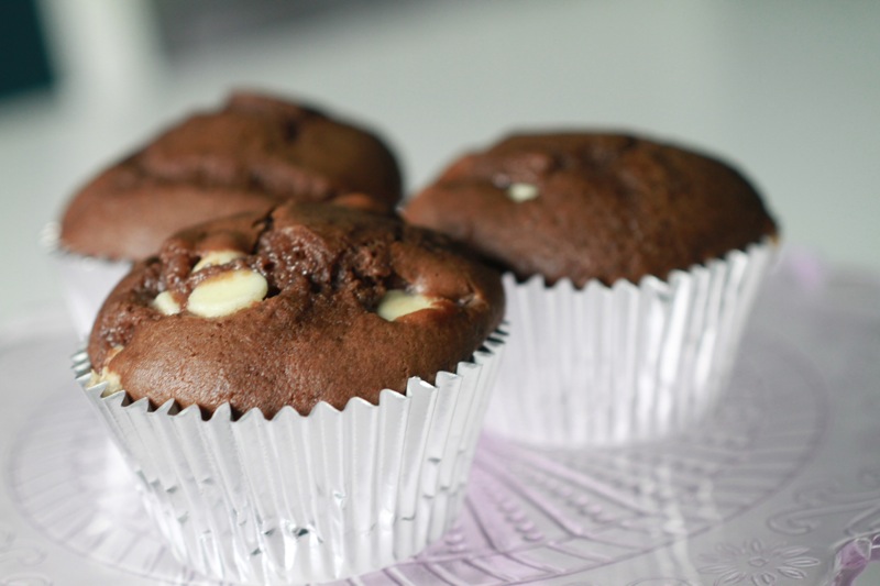 Triple Chocolate Muffin