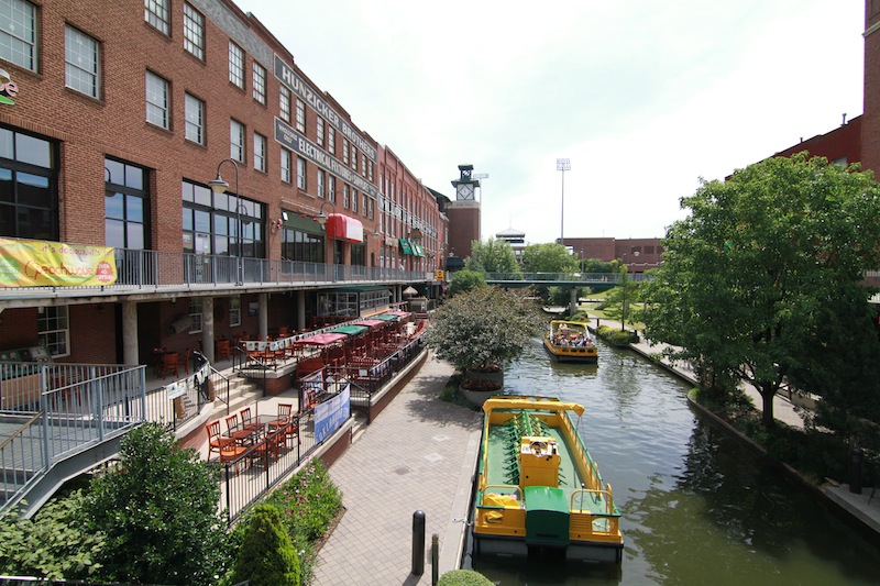 Water and Restaurants