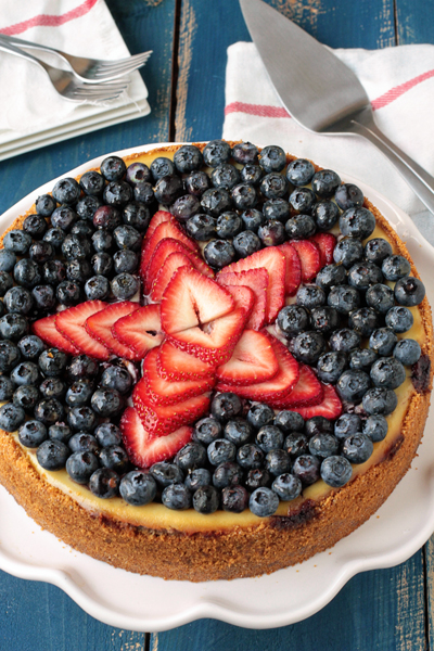 Berry Star Cheesecake