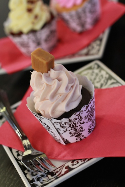 Chocolate Caramel Cupcake