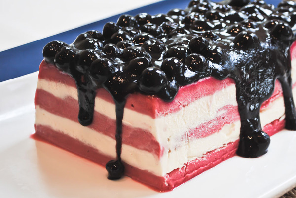 Flag Ice Cream Cake