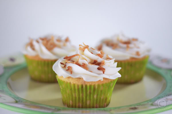 Key Lime Coconut Cupcakes