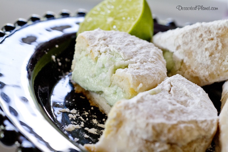 Key Lime Doughnut Inside