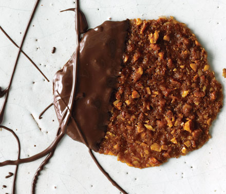 Almond Oat Lace Cookies