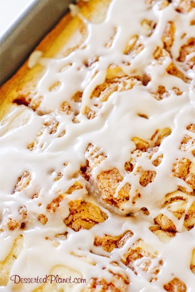 Cinnamon Roll Cake