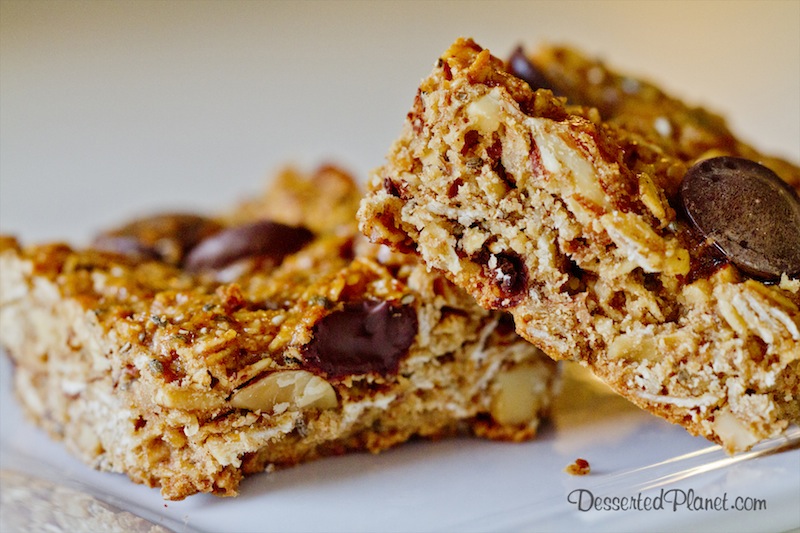Dark Chocolate Chunk Toffee Bars