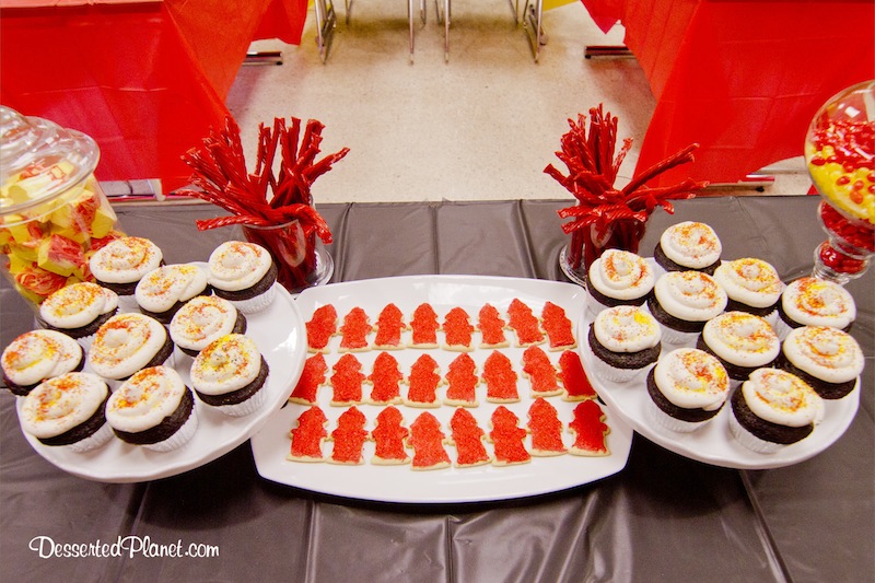 Fire Truck Party Dessert Table